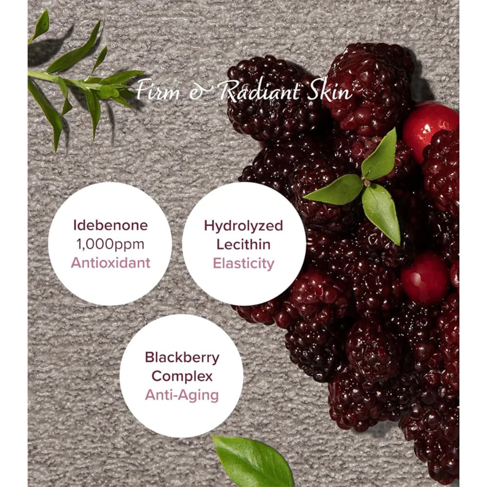 سرم ضد چروک بلک بری مری اند می mary&may idebenone blackberry complex serum seoul edition مناسب برای پوست های خسته و کدرحجم 80 میلی لیتر — تصویر ۳