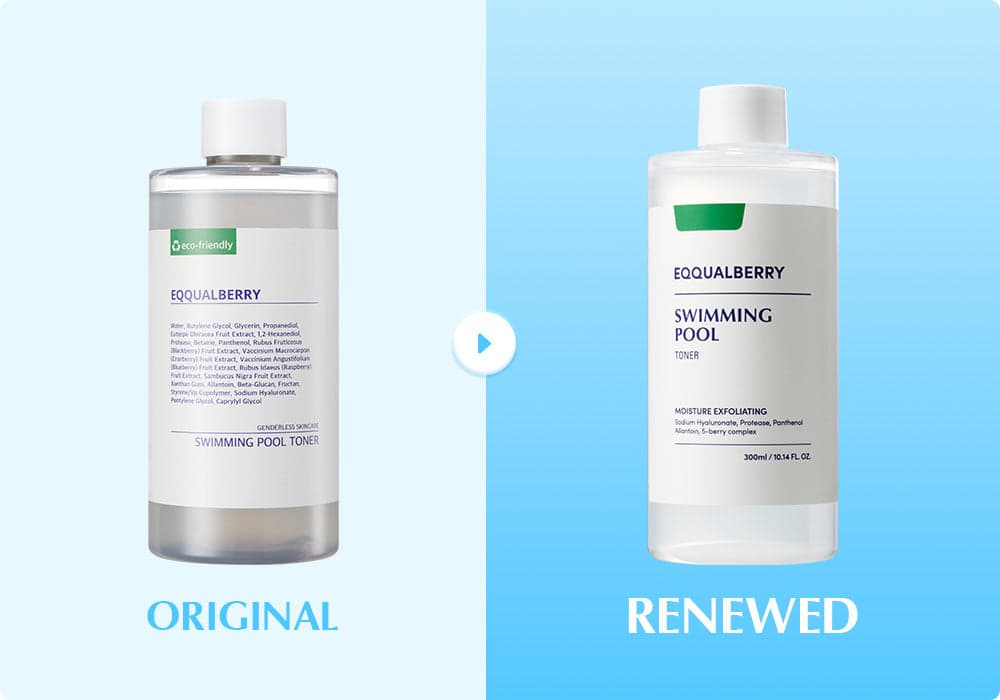 تونر اکوال بری Eqqualberry مدل swimming pool آبرسان و تسکین دهنده Eqqualberry Swimming Pool Daily Facial Toner مناسب انواع پوست حجم 300 میلی لیتر — تصویر ۳