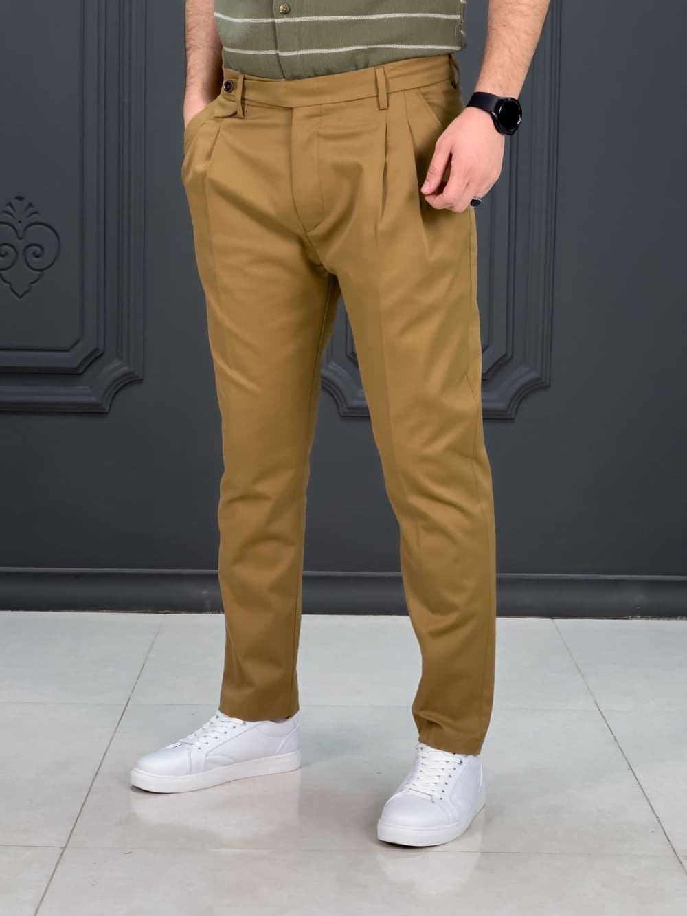 شلوار 409 ZARA شکلاتی — تصویر ۲