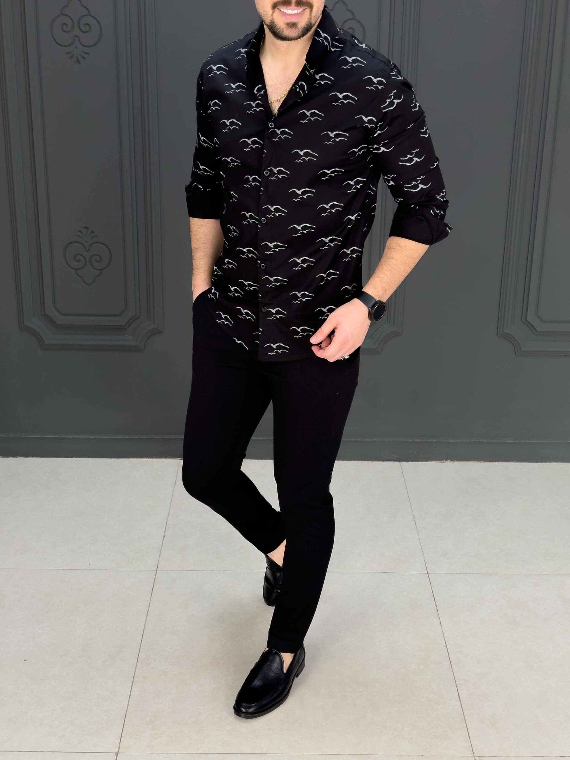 پیراهن 030502 ZARA مشکی — تصویر ۳