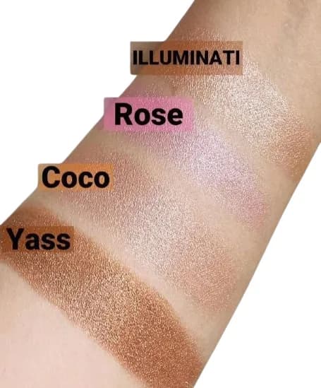 هایلایتر پودری رزبری (ROSE BERRY Powder Highlighter) — تصویر ۳