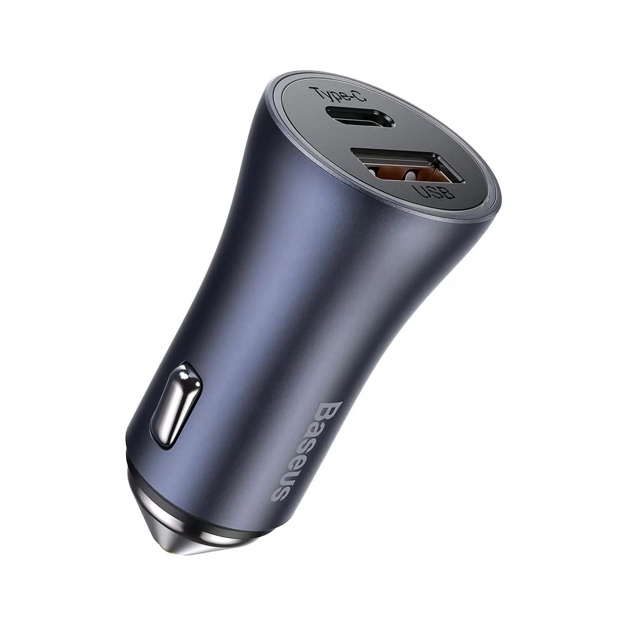 شارژر فندکی 40 وات باسئوس مدل Baseus Golden Contactor Pro Car Charger — تصویر ۲