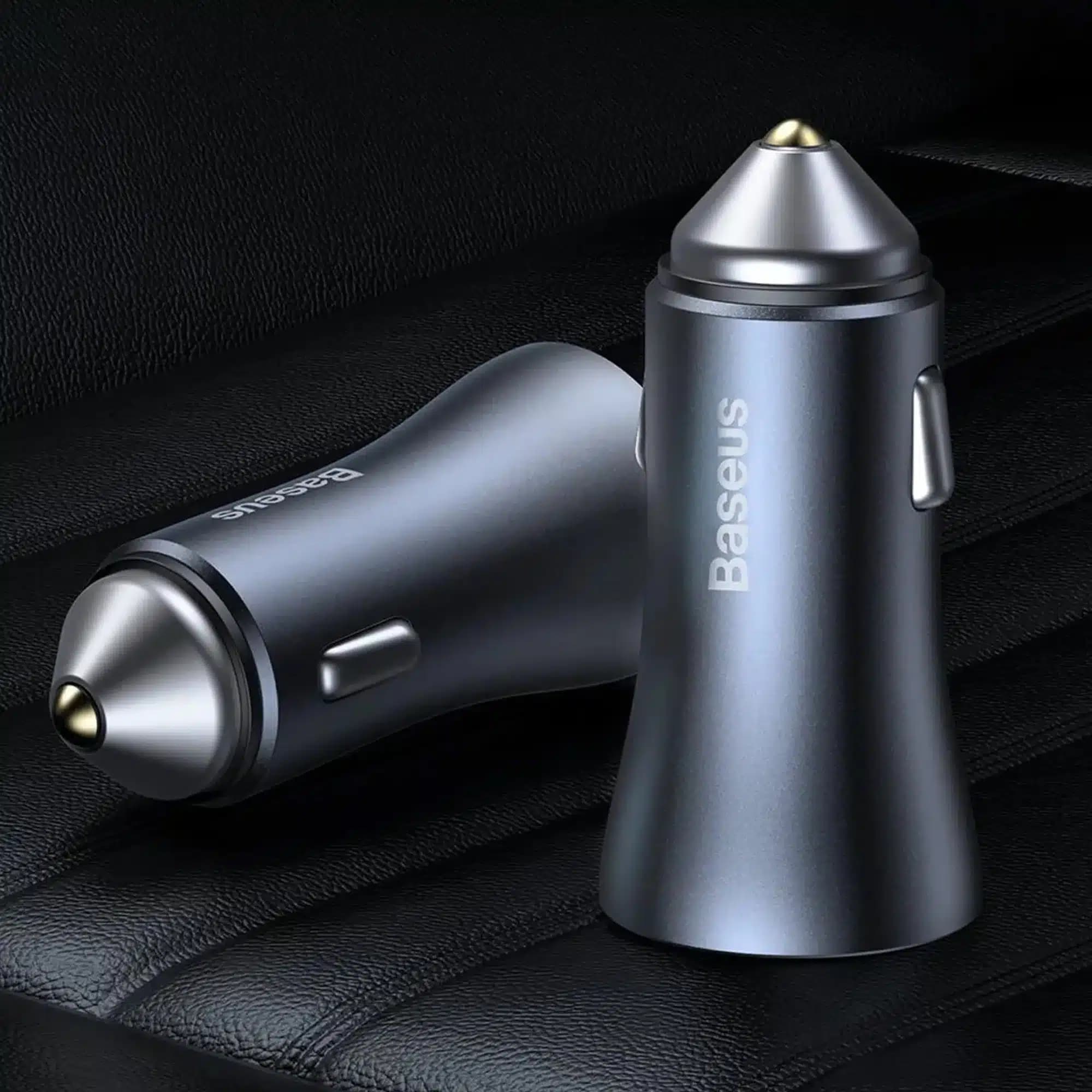 شارژر فندکی 40 وات باسئوس مدل Baseus Golden Contactor Pro Car Charger — تصویر ۶