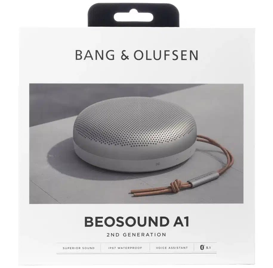 اسپیکر بلوتوثی بنگ اند آلفسن مدل Bang & Olufsen Beosound A1 (Grey Mist) — تصویر ۳