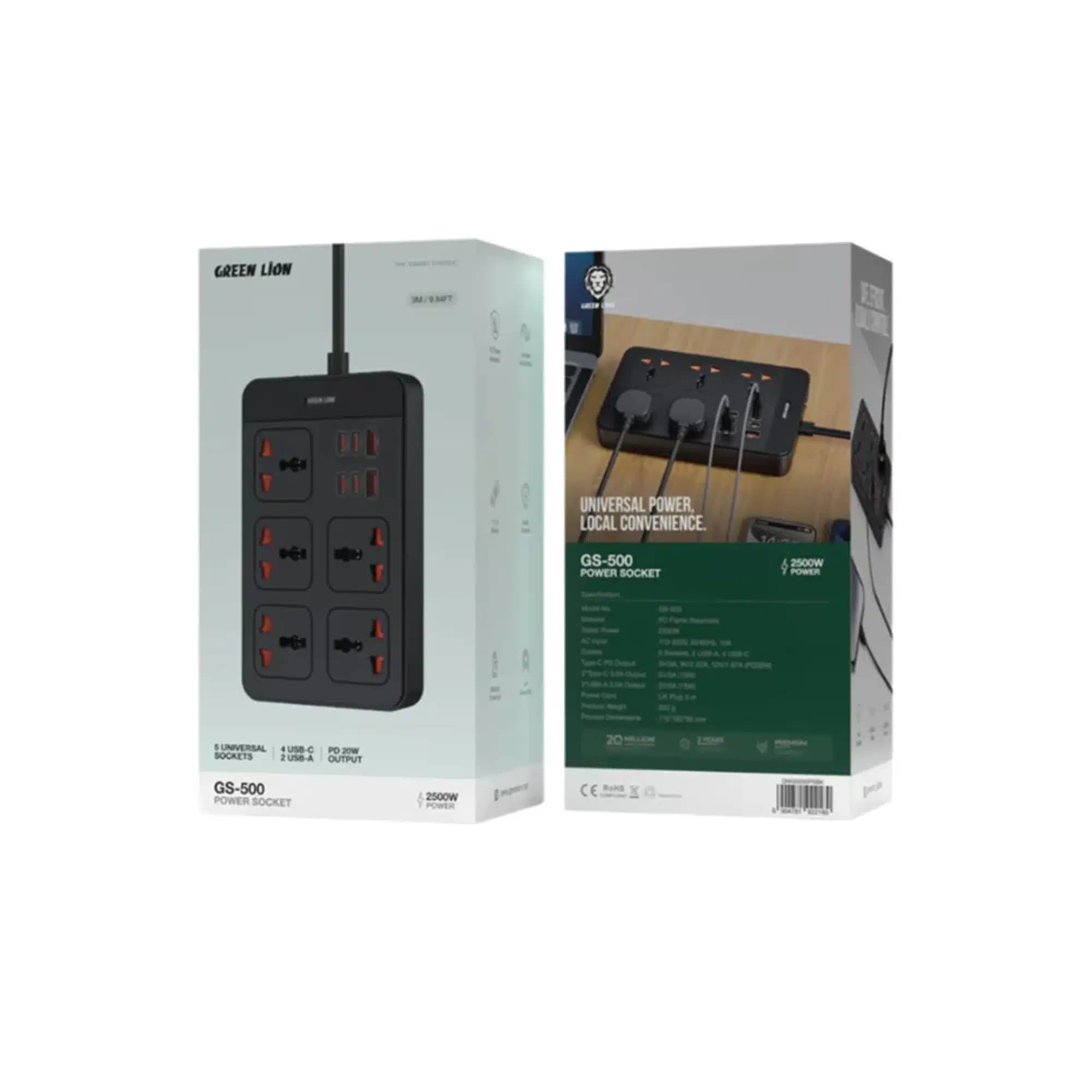 چندراهی برق گرین لاین مدل Green Lion GS-500 — تصویر ۳