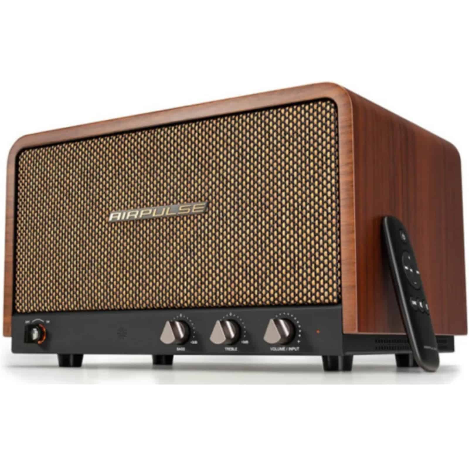 اسپیکر رومیزی ادیفایر مدل Edifier P100X Walnut Bluetooth Speaker