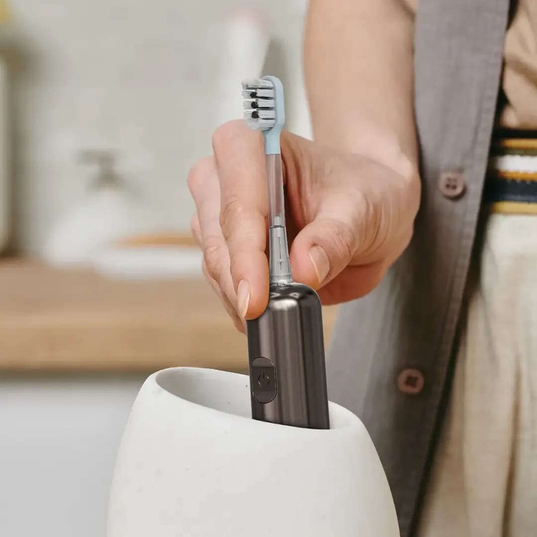 مسواک برقی گرین لاین مدل Green Lion Sonic Pro Rechargeable Toothbrush — تصویر ۵