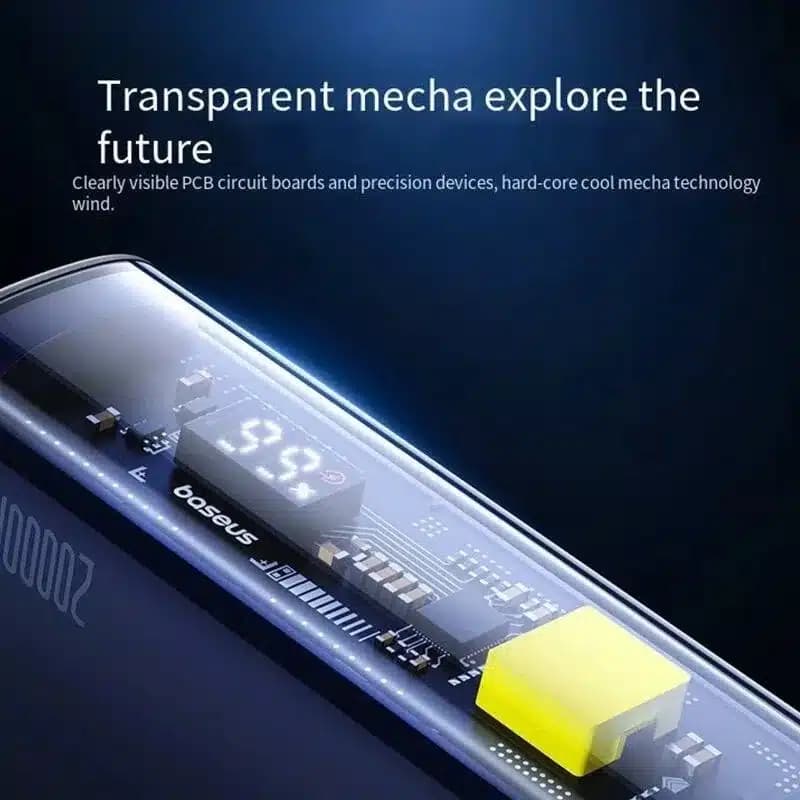 پاوربانک 10000 میلیآمپرساعت باسئوس مدل Baseus Explorer P10019700302-00 Power Bank — تصویر ۵