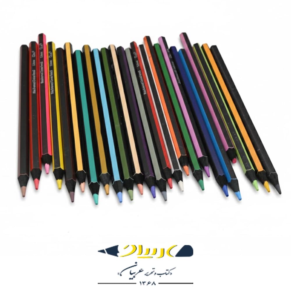 مداد رنگی ۲۴ رنگ کویلو – مدل Blackwood — تصویر ۴