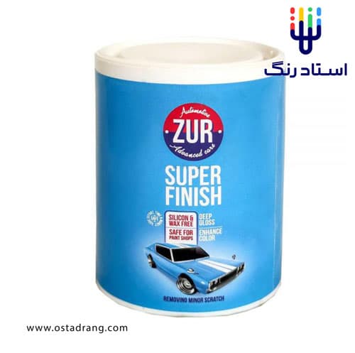 پولیش نرم بدنه خودرو زیور ZUR مدل SUPER FINISH