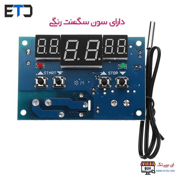ماژول دماسنج ترموستات دیجیتال با نمایشگر XH-W1401 — تصویر ۶