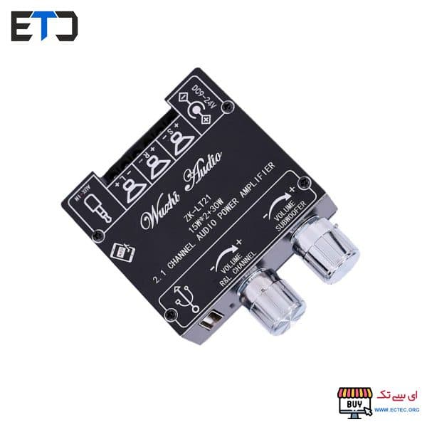 ماژول آمپلی فایر بلوتوثی 3 کانال ZK-LT21 — تصویر ۴