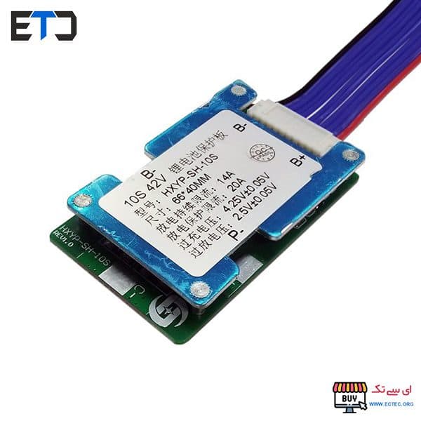 ماژول شارژ دشارژ باتری 9 سل 33.3 ولت 28 آمپر HXYP-SH20TA-9S — تصویر ۳