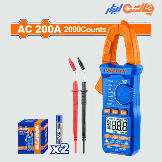 مولتی متر دیجیتال کلمپی وادفو WDM6501