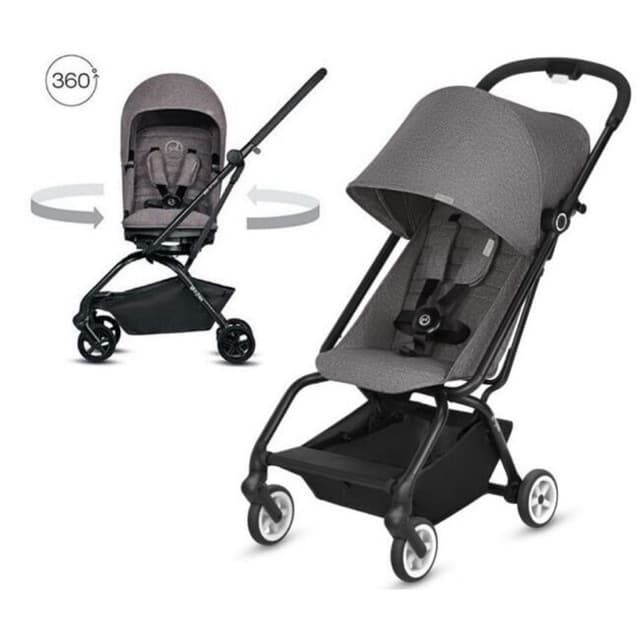 کالسکه سایبکس مدل ایزی تویست لوکس چرخشی 360 درجه با گارد محافظ cybex eesy s twist 1 — تصویر ۵
