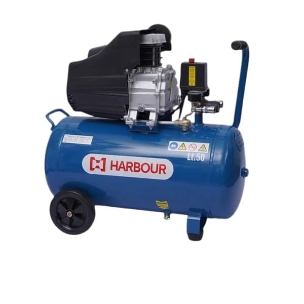 کمپرسور باد 50 لیتری 2 اسب بخار هاربر مدل H50L