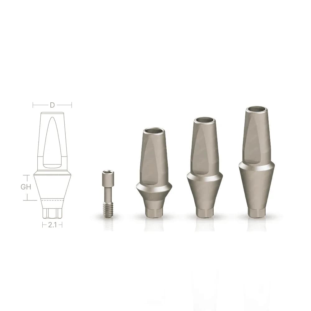اباتمنت مینی مستقیم Osstem – آستم | کامپتیبل با Osstem – آستم | Mini Dual Abutment