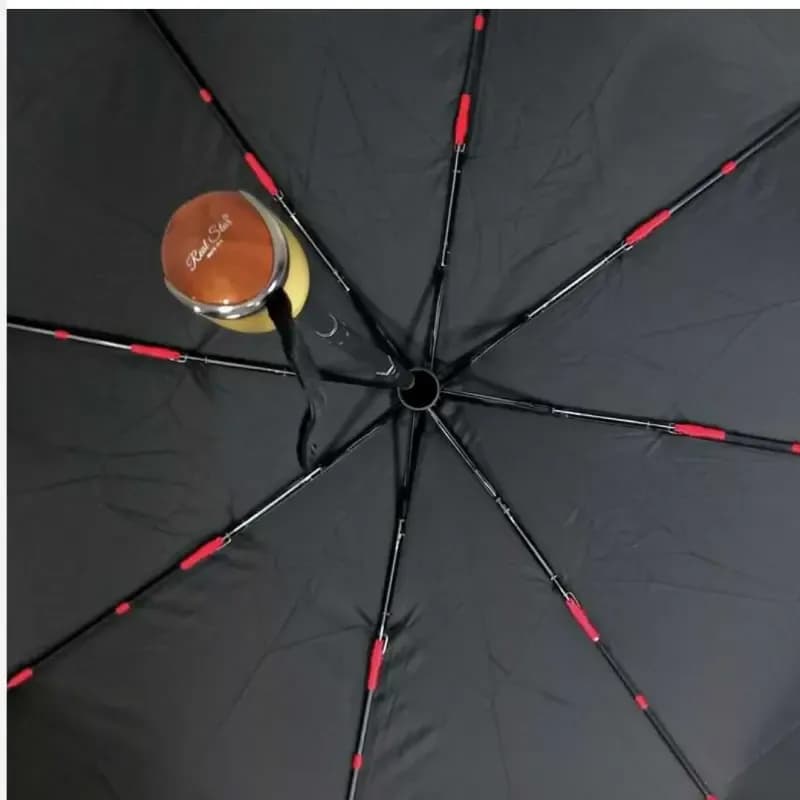 چتر اتوماتیک لوکس برند RST ضد باد و مقاوم — تصویر ۶
