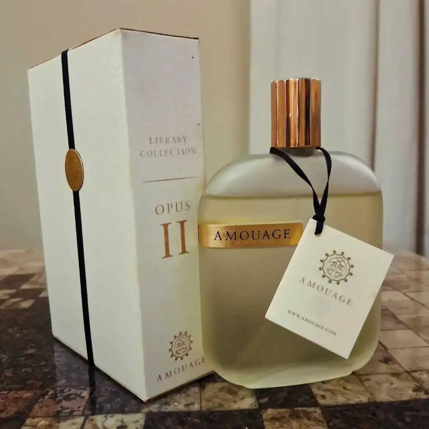 عطر ادکلن آمواج اوپوس دو ۵۰ میل اصل | Amouage The Library Collection Opus II — تصویر ۴