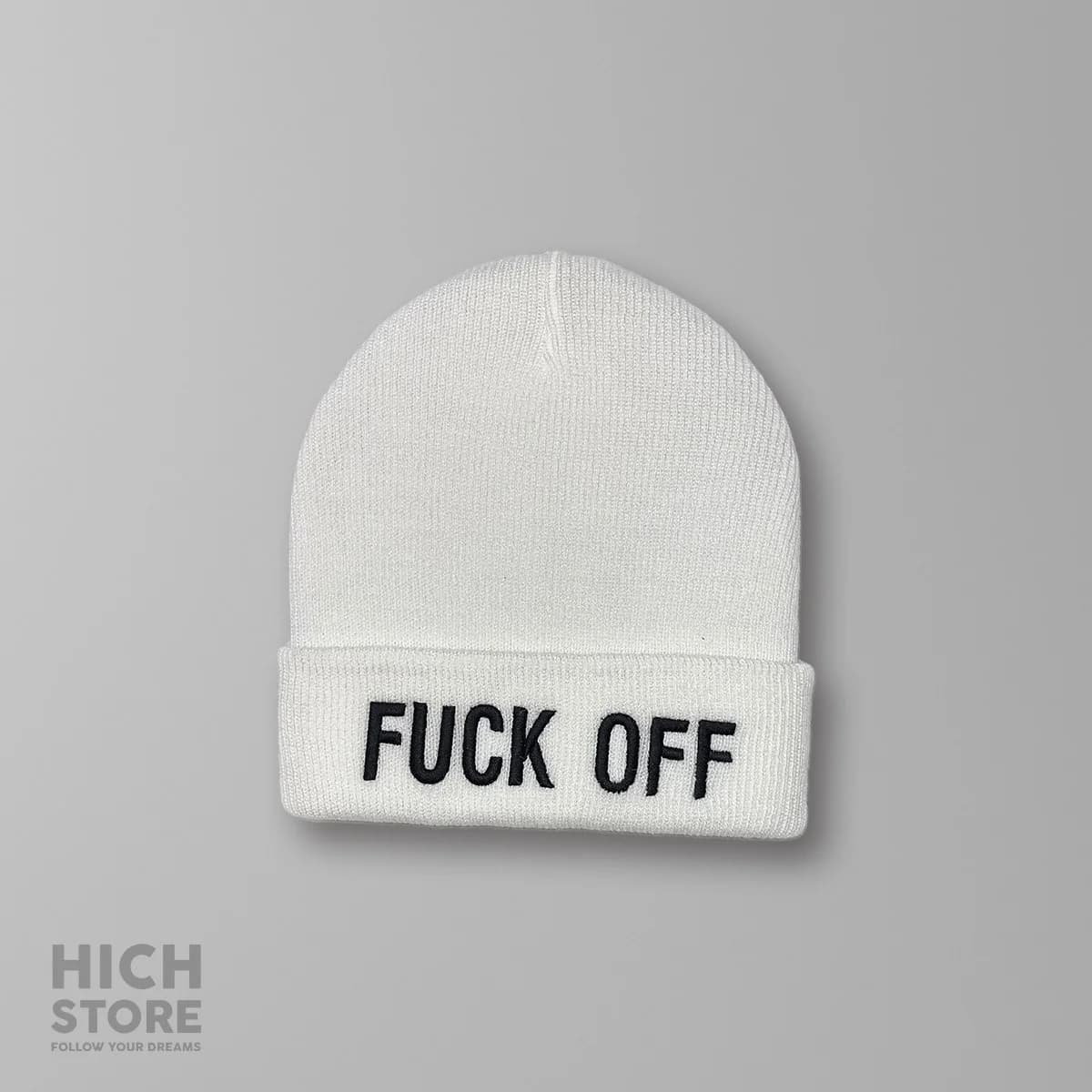 کلاه بافت Fuck Off — تصویر ۲