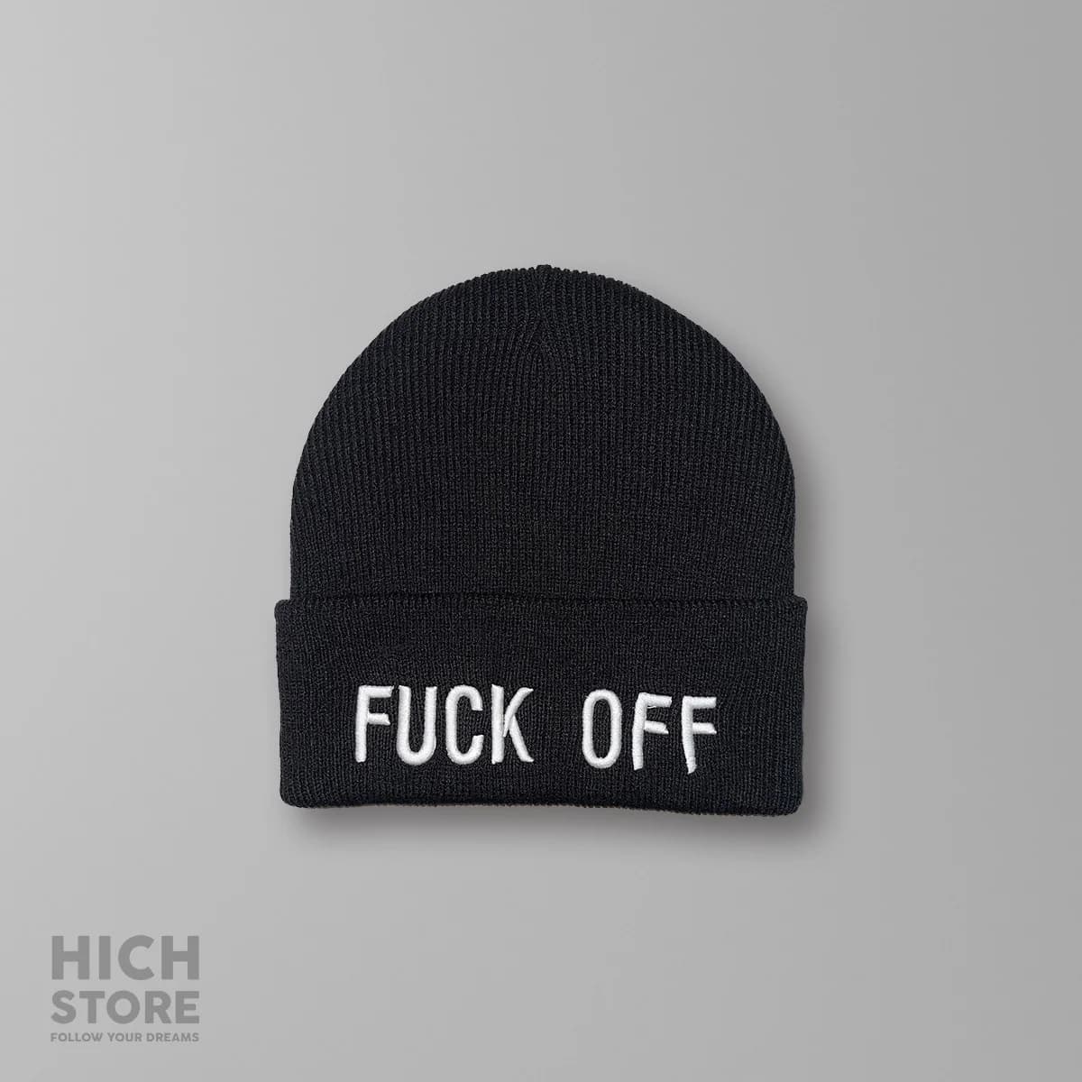 کلاه بافت Fuck Off