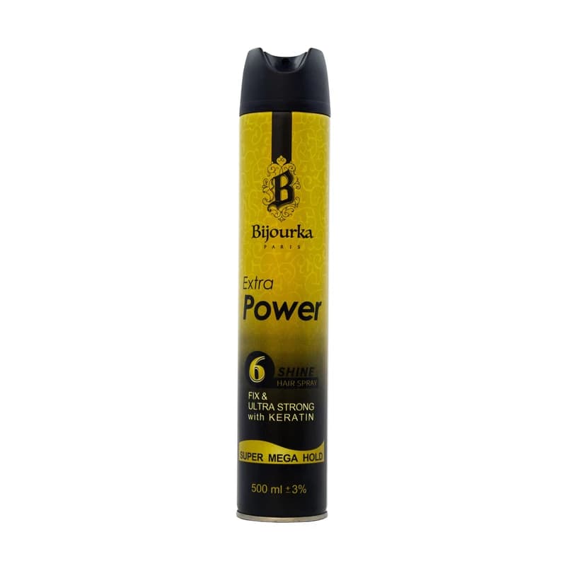 اسپری حالت دهنده مو بیجورکا مدل Extra Power حجم 500 میلی لیتر — تصویر ۵