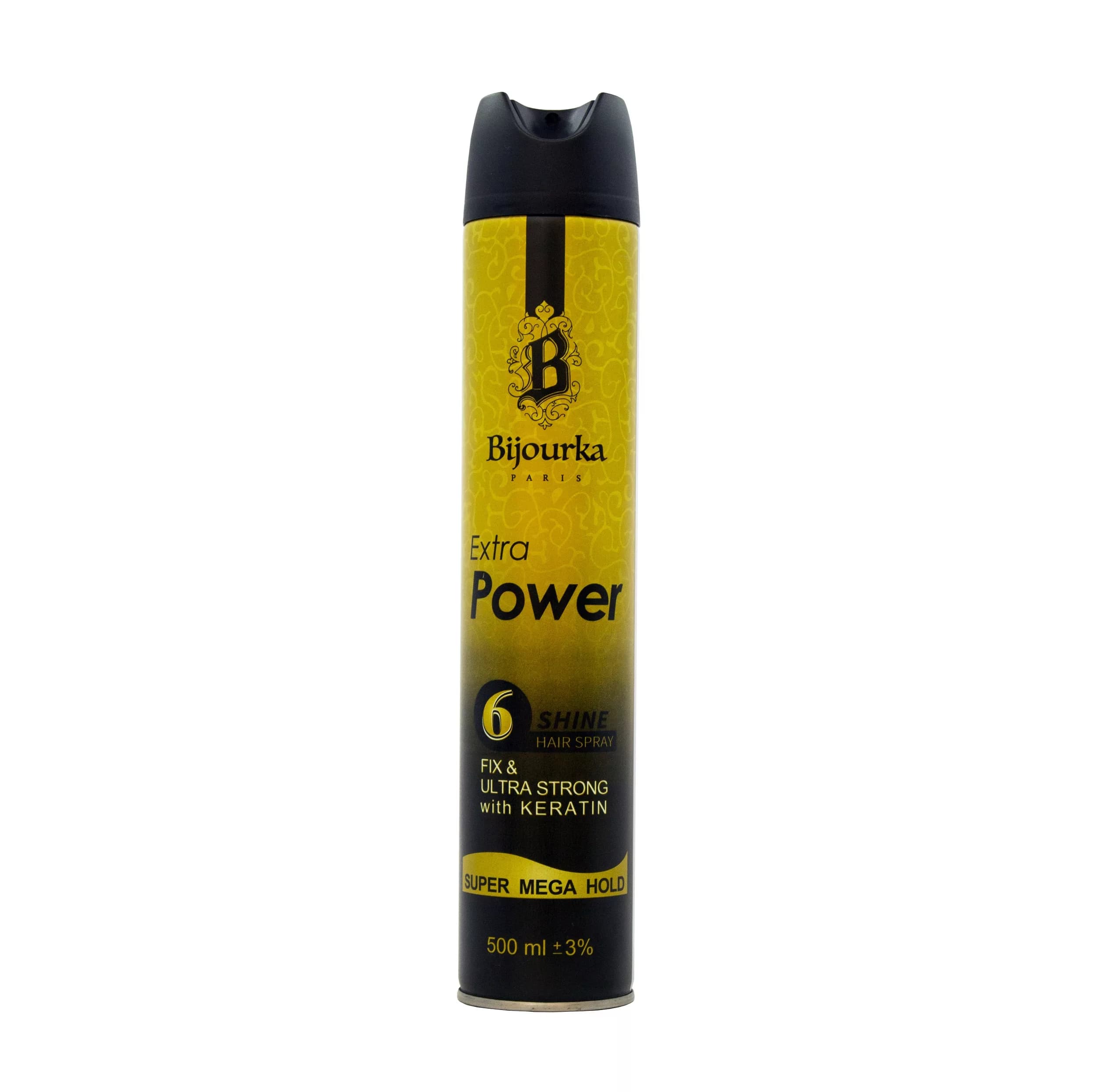 اسپری حالت دهنده مو بیجورکا مدل Extra Power حجم 500 میلی لیتر — تصویر ۲