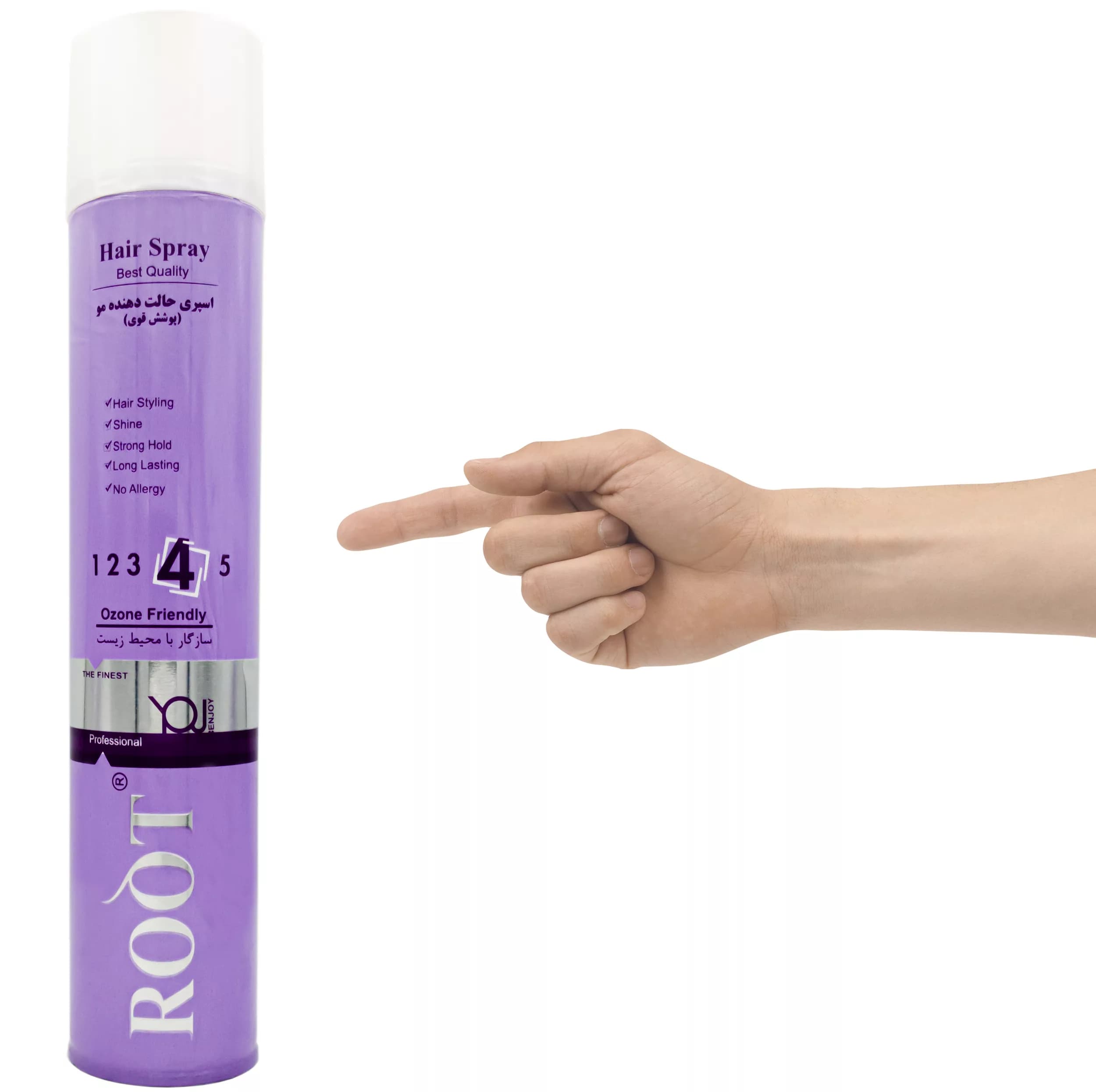 اسپری حالت دهنده مو روت مدل Extra Hold حجم 500 میلی لیتر مجموعه 3 عددی — تصویر ۴