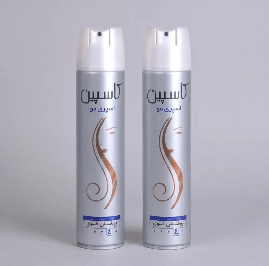 اسپری مو کاسپین مدل کلاسیک حجم 250 میلی لیتر مجموعه 2 عددی