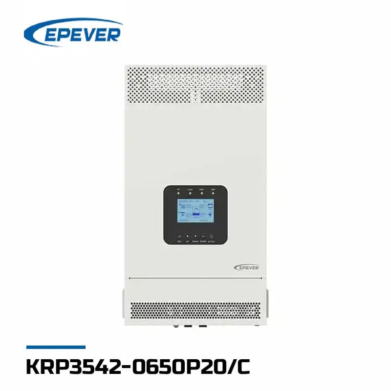 سانورتر 3.5 کیلووات 48 ولت برند EPEVER مدل KRP3542-0650P20/C با شارژر 60 آمپر MPPT