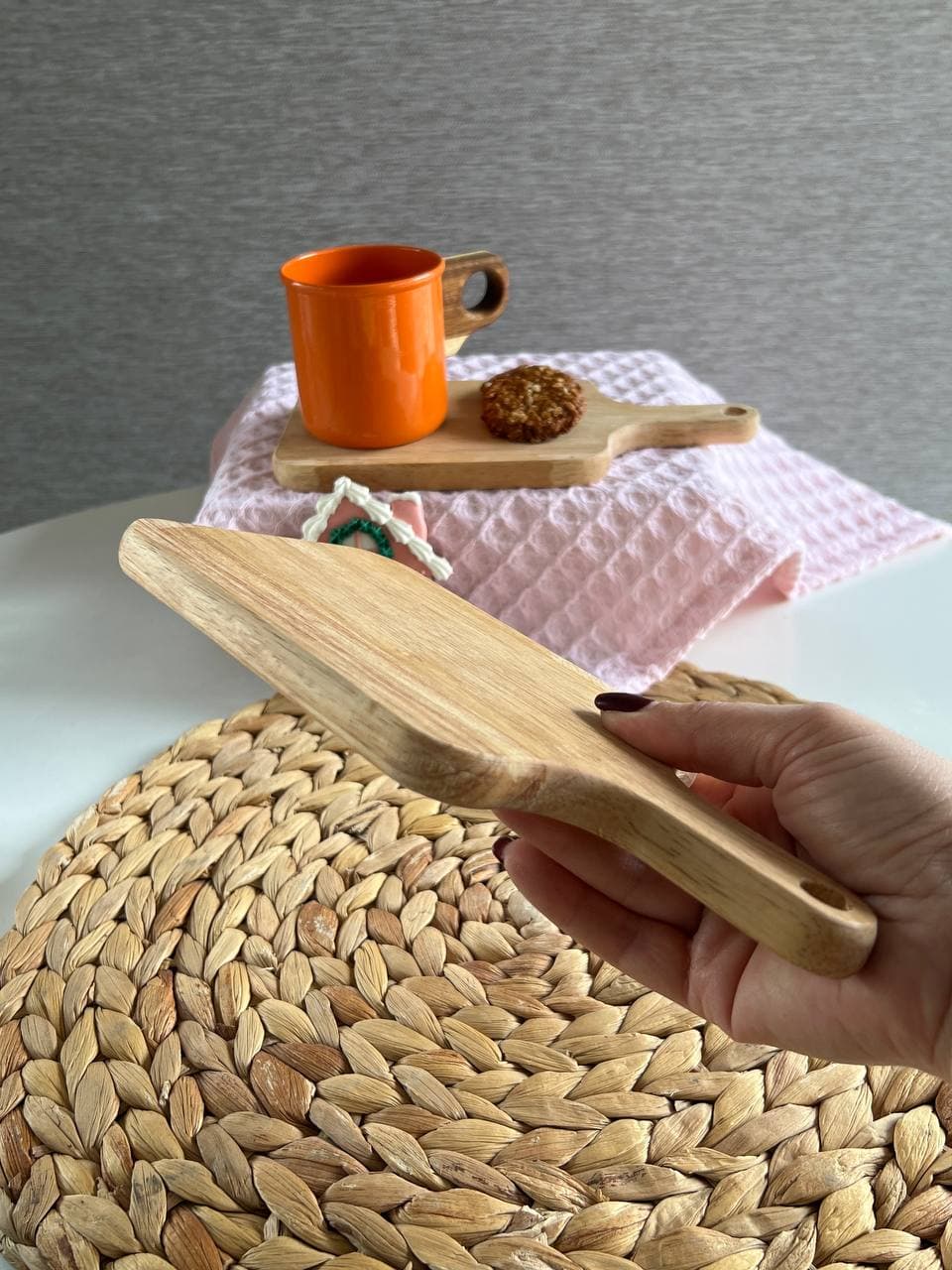 تخته سرو راکتی مستطیل کوچک کد 3384 — تصویر ۶