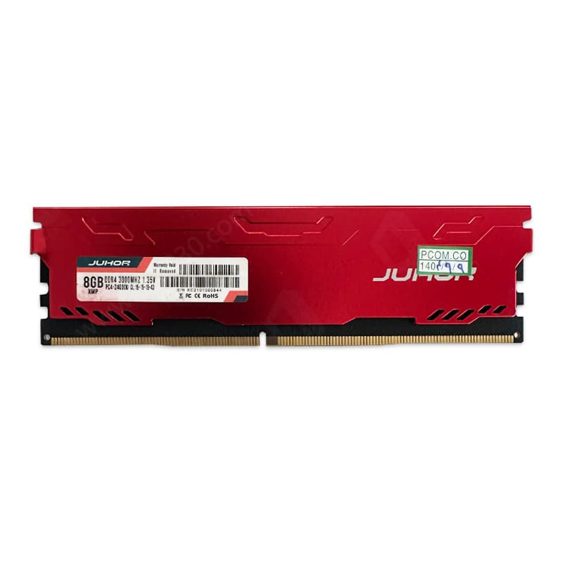 رم 8 گیگ Juhor 8GB DDR4 3000Mhz cl14 استوک در حد نو — تصویر ۴