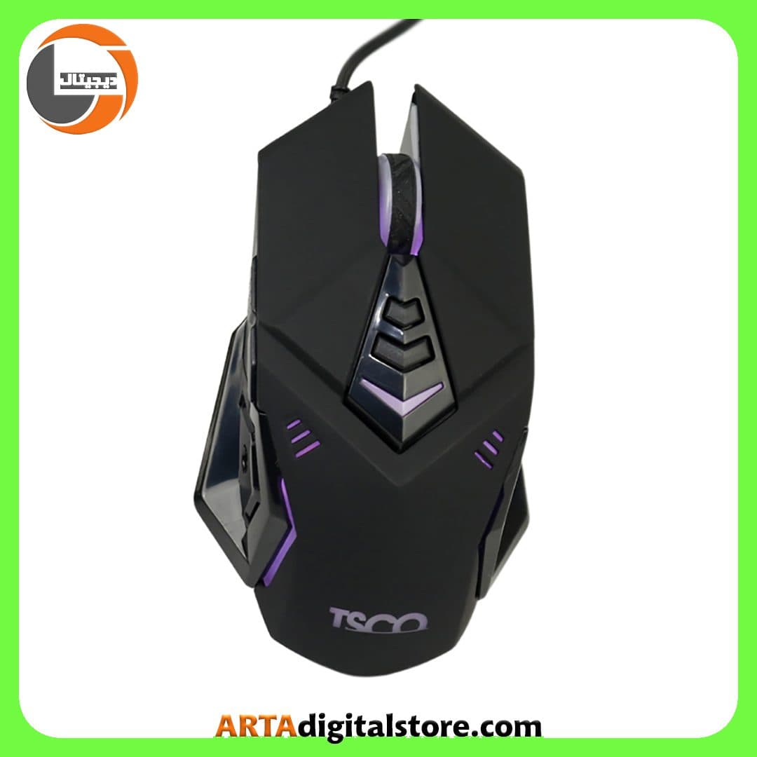 موس و کیبورد گیمینگ تسکو TSCO TKM 8133 Black — تصویر ۴