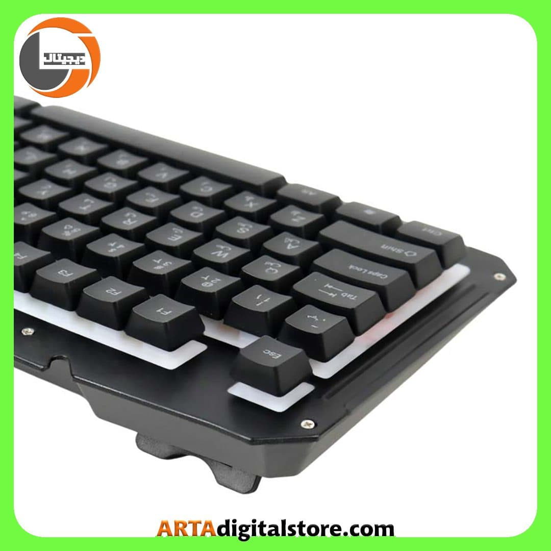 موس و کیبورد گیمینگ تسکو TSCO TKM 8133 Black — تصویر ۶