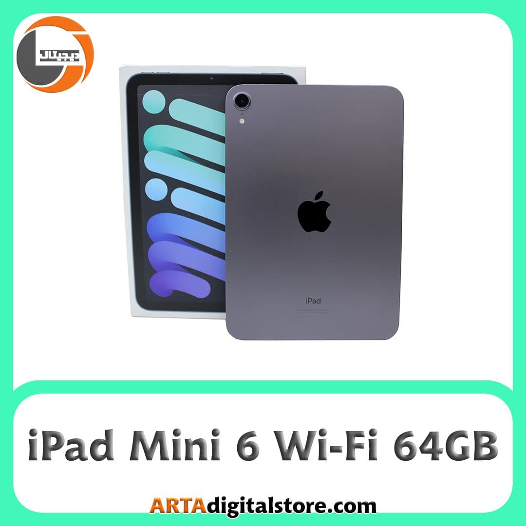 آیپد Apple iPad Mini 6 2021 Wi-Fi 64GB Space Gray