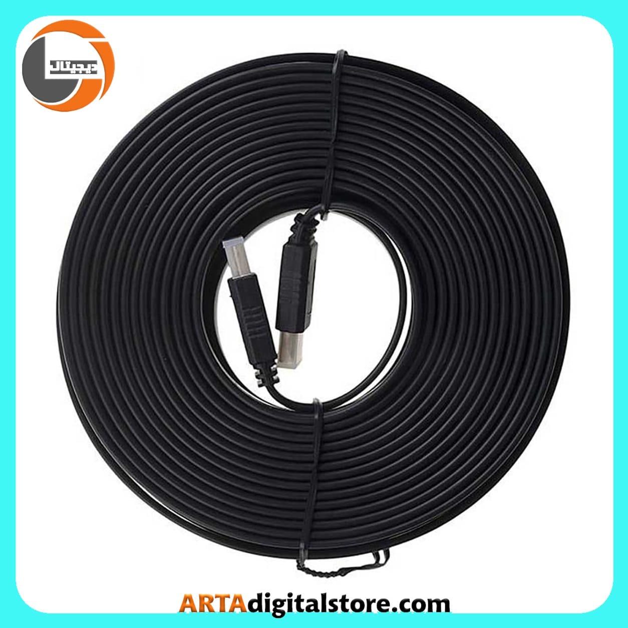 کابل تسکو HDMI Cable TSCO TC76 Black طول 10m — تصویر ۵
