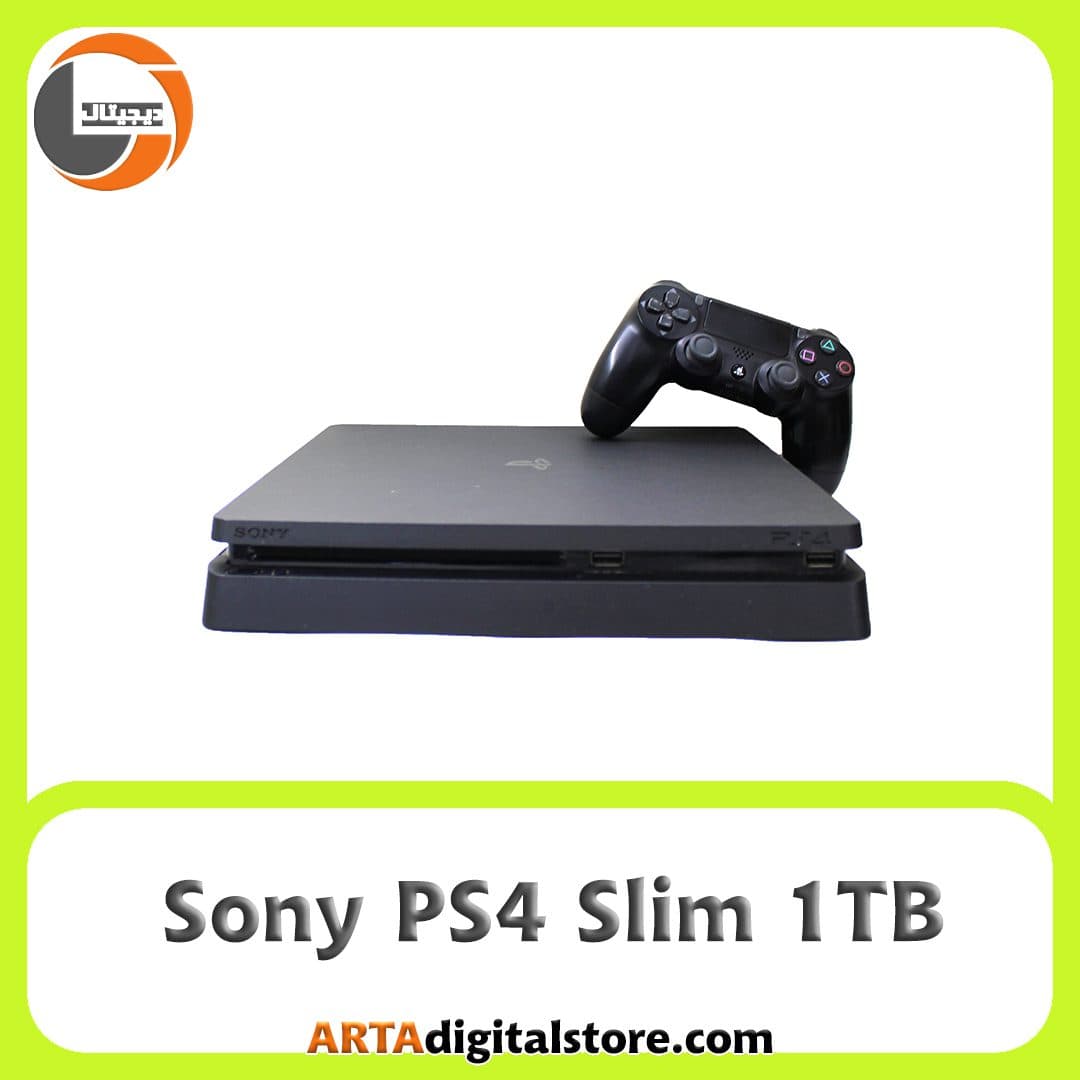 کنسول PS4 Slim 1TB Black تک دسته