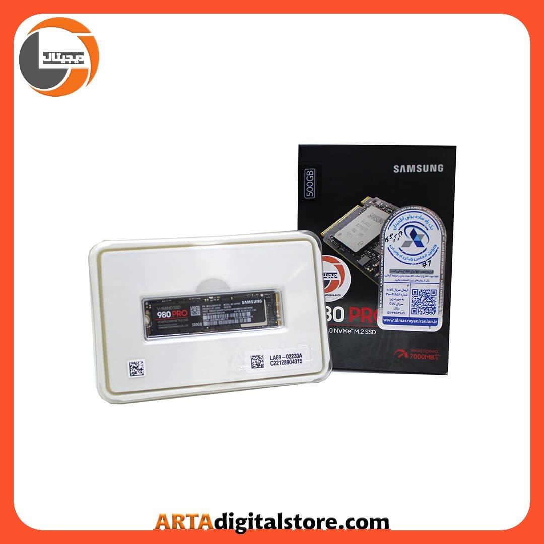 اس اس دی سامسونگ Samsung 980 Pro M.2 500GB MZ-V8P500 — تصویر ۲