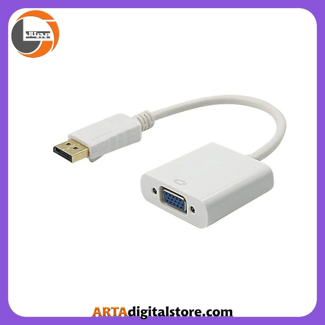 تبدیل Display To HDMI V-NET White — تصویر ۲