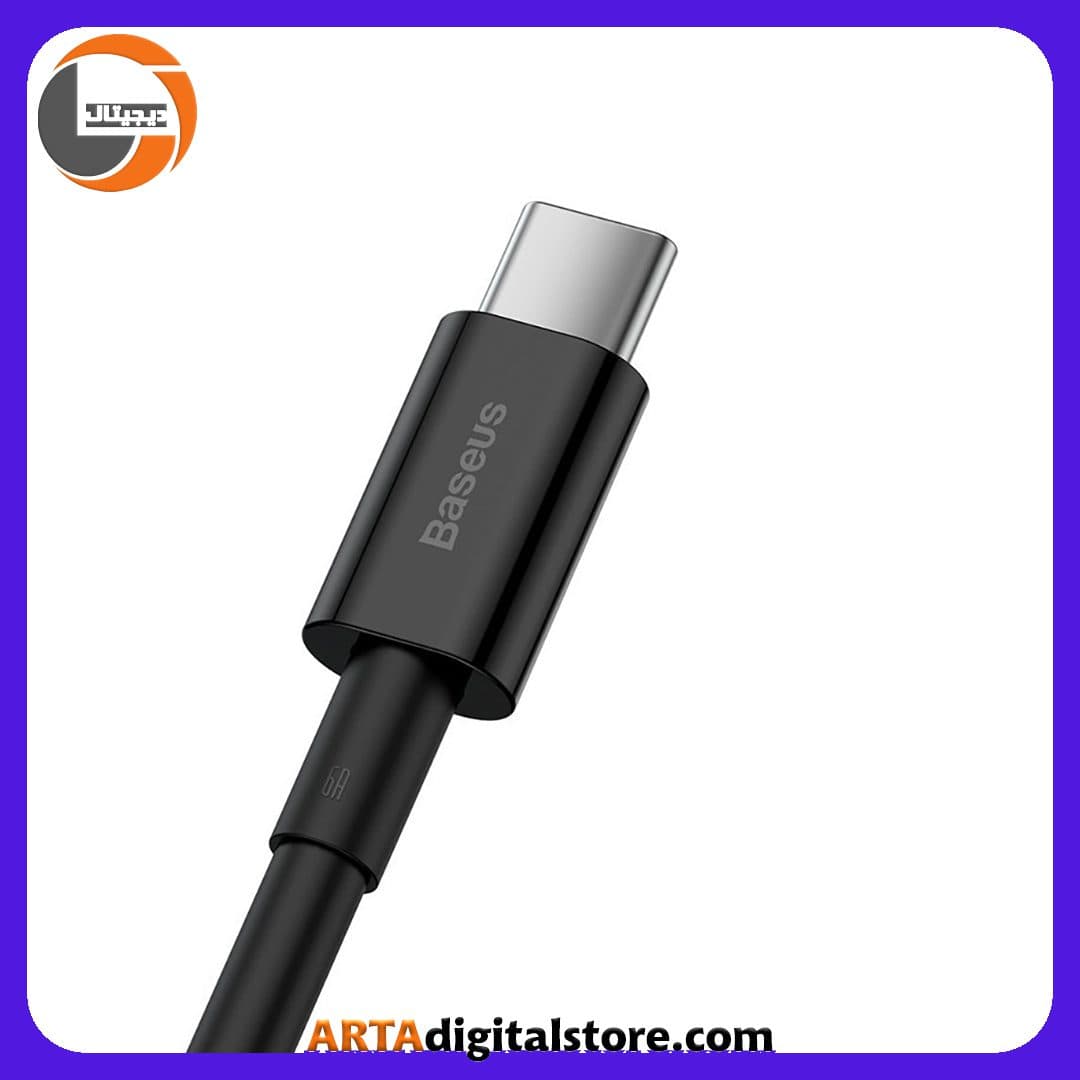 کابل Baseus Superior Series Type-C Cable Black طول 2M — تصویر ۳