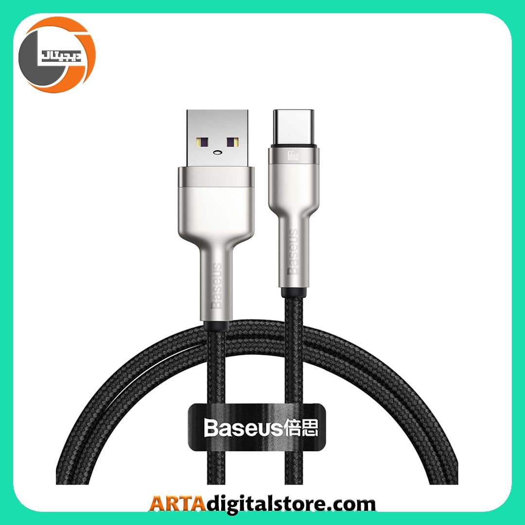 کابل Baseus CATGD-A02 Type-C To Type-C Cable White طول 2M — تصویر ۳