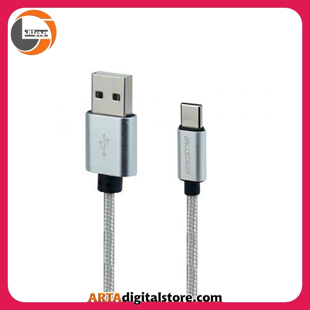 کابل KingStar K16C Type-C Cable Gold طول 1M — تصویر ۳