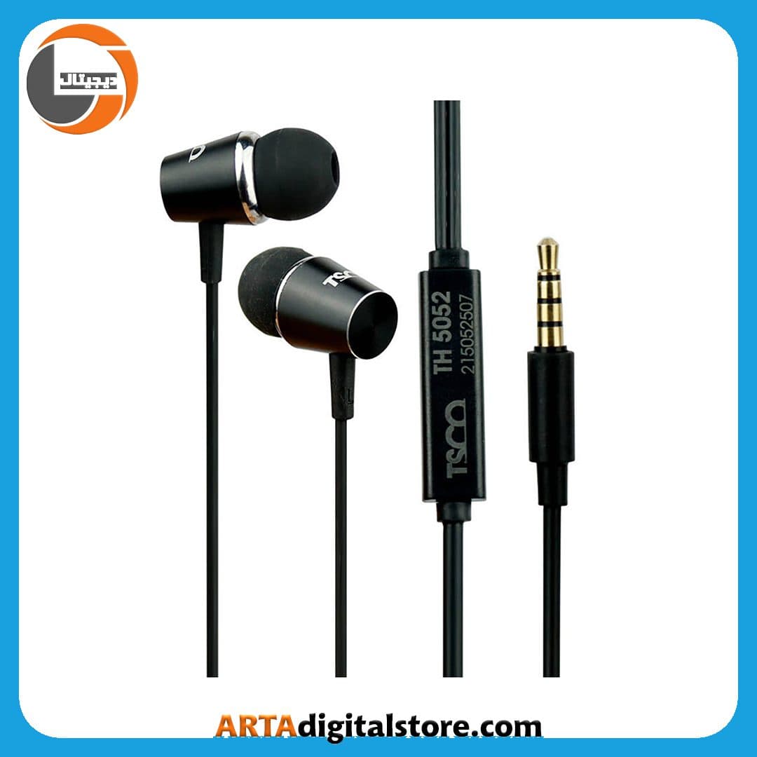هندزفری تسکو TSCO TH5052 Black — تصویر ۳