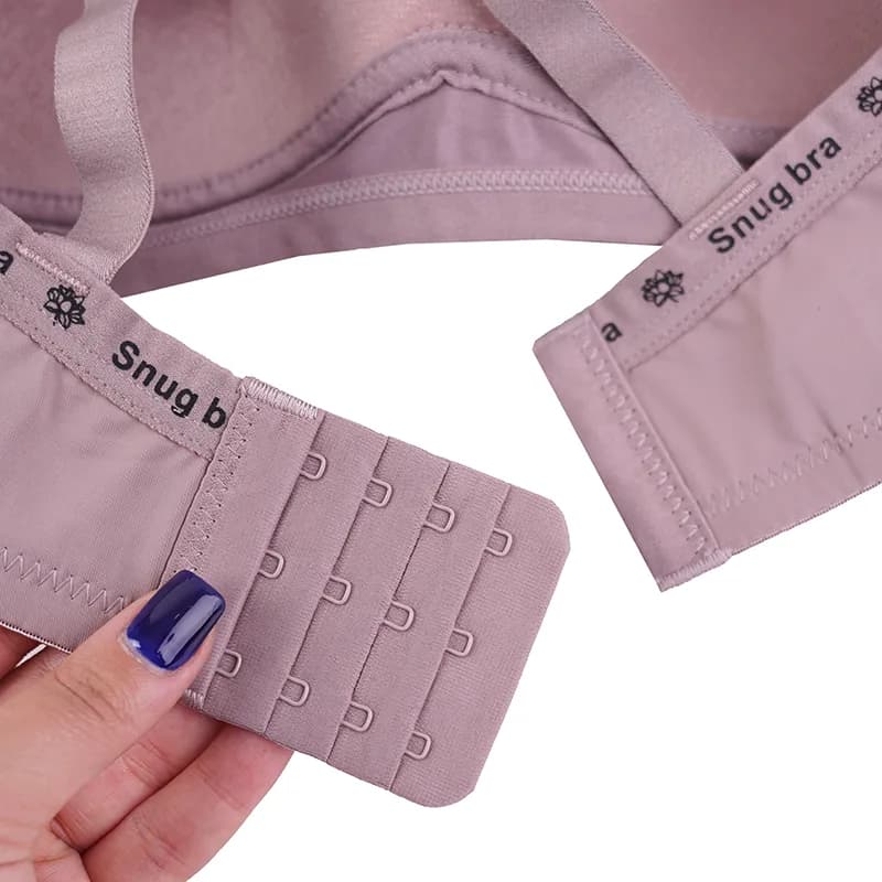 سوتین اسفنجی بدون فنر کش اسپرت SNUG BRA — تصویر ۸
