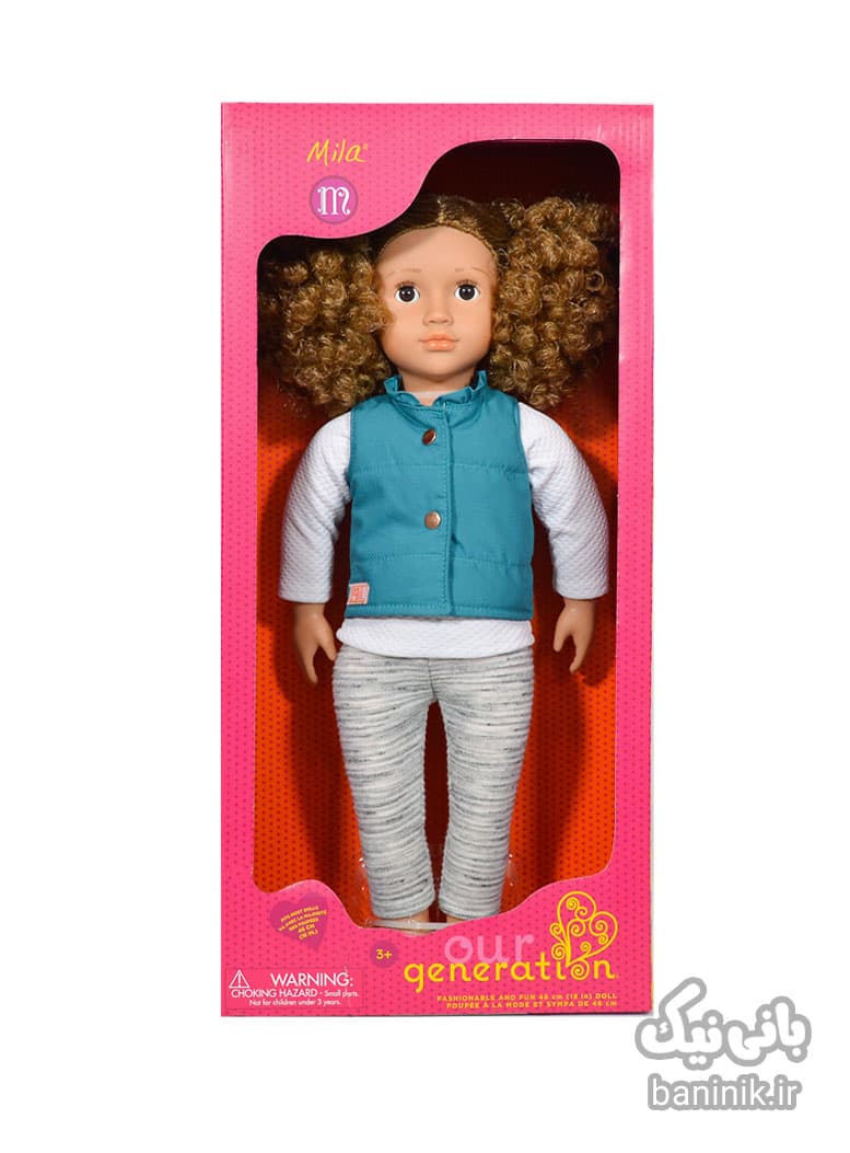 عروسک 46 سانتی OG سری میلا Mila Og Doll — تصویر ۳