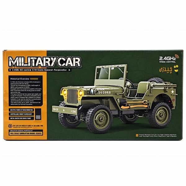 ماشین کنترلی نظامی آفرودی مدل Military Car کد GB7015 — تصویر ۶