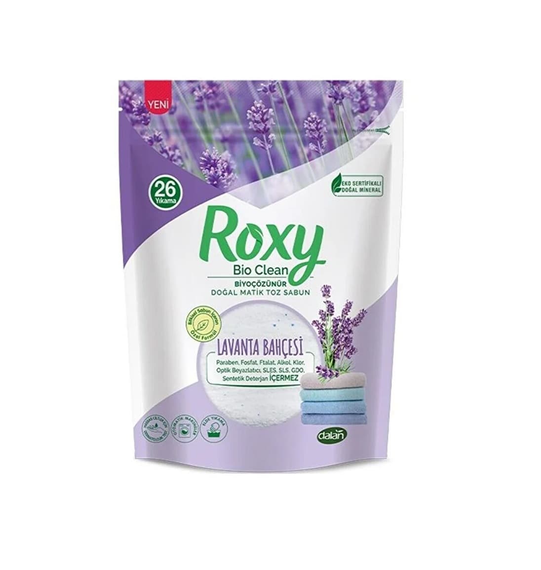پودر صابون رکسی رایحه اسطوخودوس حجم800گرمRoxy