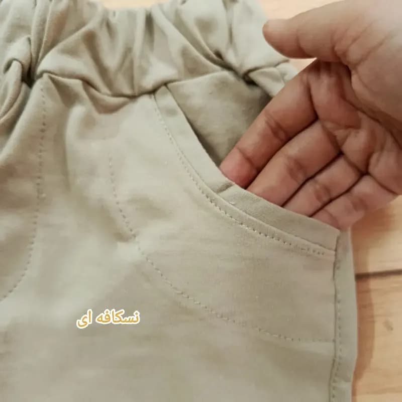 بلوز شلوار دخترانه دورس پاپیون دار مدل بچه گانه — تصویر ۶