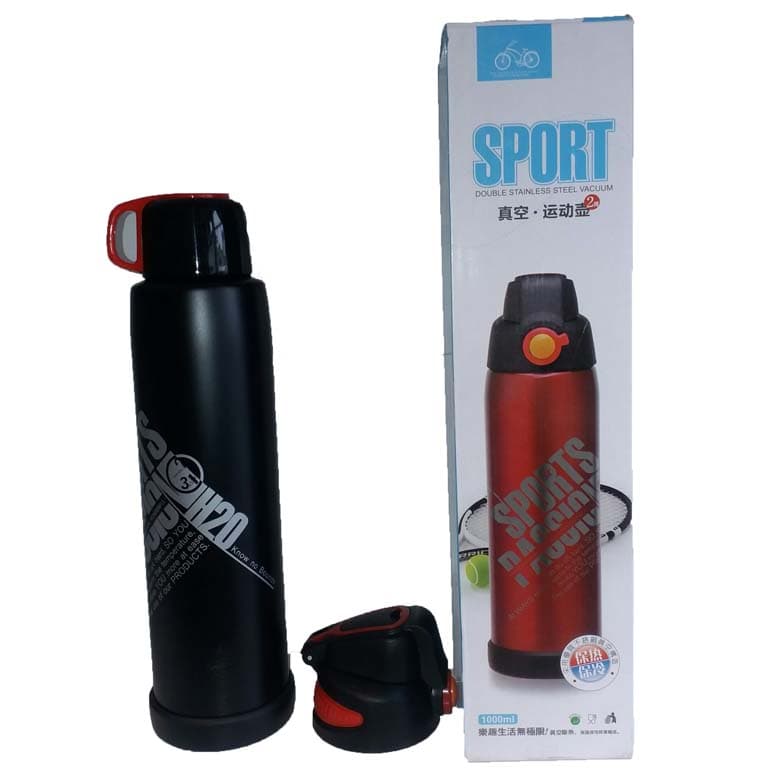 تراول ماگ استیل قلمی 1 لیتری SPORT — تصویر ۲