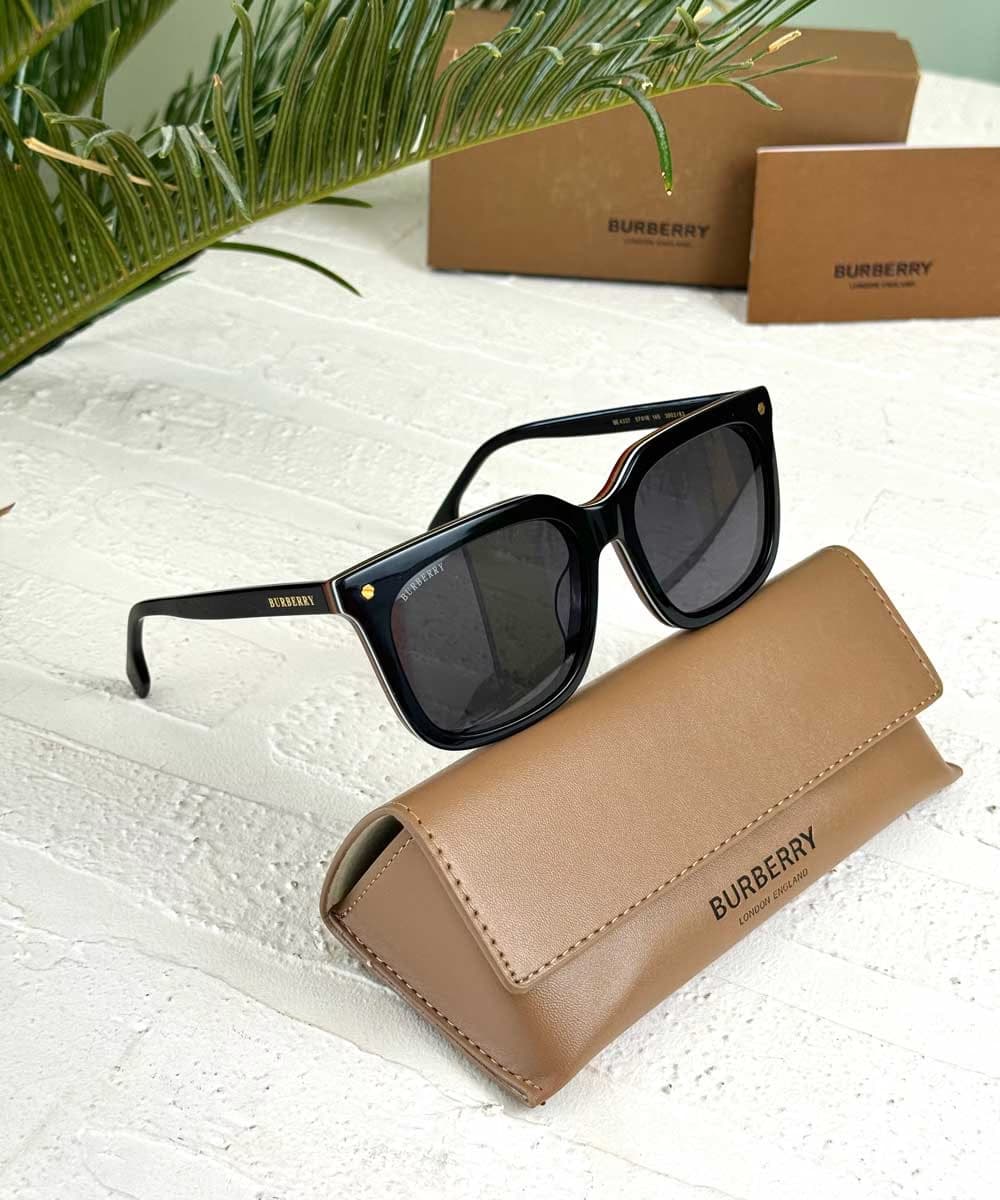 عینک آفتابی مردانه بربری مدل BURBERRY BE4337 — تصویر ۳